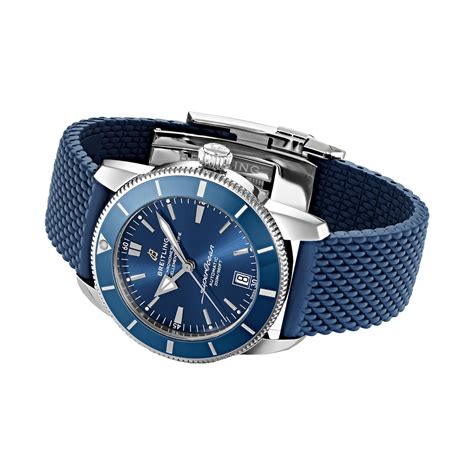 breitling superocean leather straps|breitling superocean rubber strap buckle.